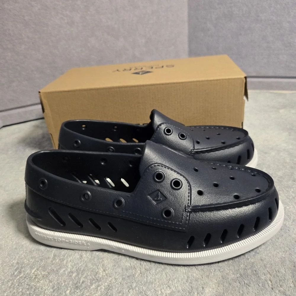 NEW ~ Sperry Top Sider~Woman's 8M~Authentic Original Float Boat Shoe Loafer Blue
